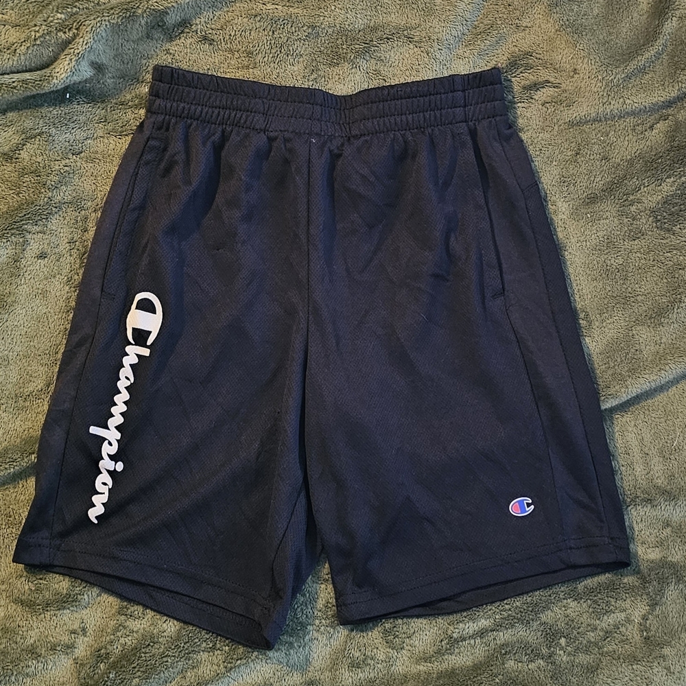 Champion Boys Black Athletic Shorts